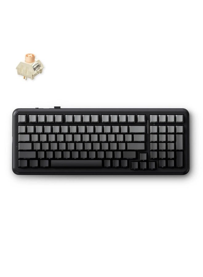 MCHOSE K99 V2 Wireless Gasket-Mount Mechanical Keyboard – Icy Creamsicle Switch, 98% Layout, Hot-Swap 3/5-Pin Switches, Tri-Mode, Dual-Shot PBT Keycaps, South-Facing RGB & Surround Lighting, 8000mAh Battery, Foam-Damped Cushion Typing, Mountains Gradient | MC-K99V2-7 - Image 1